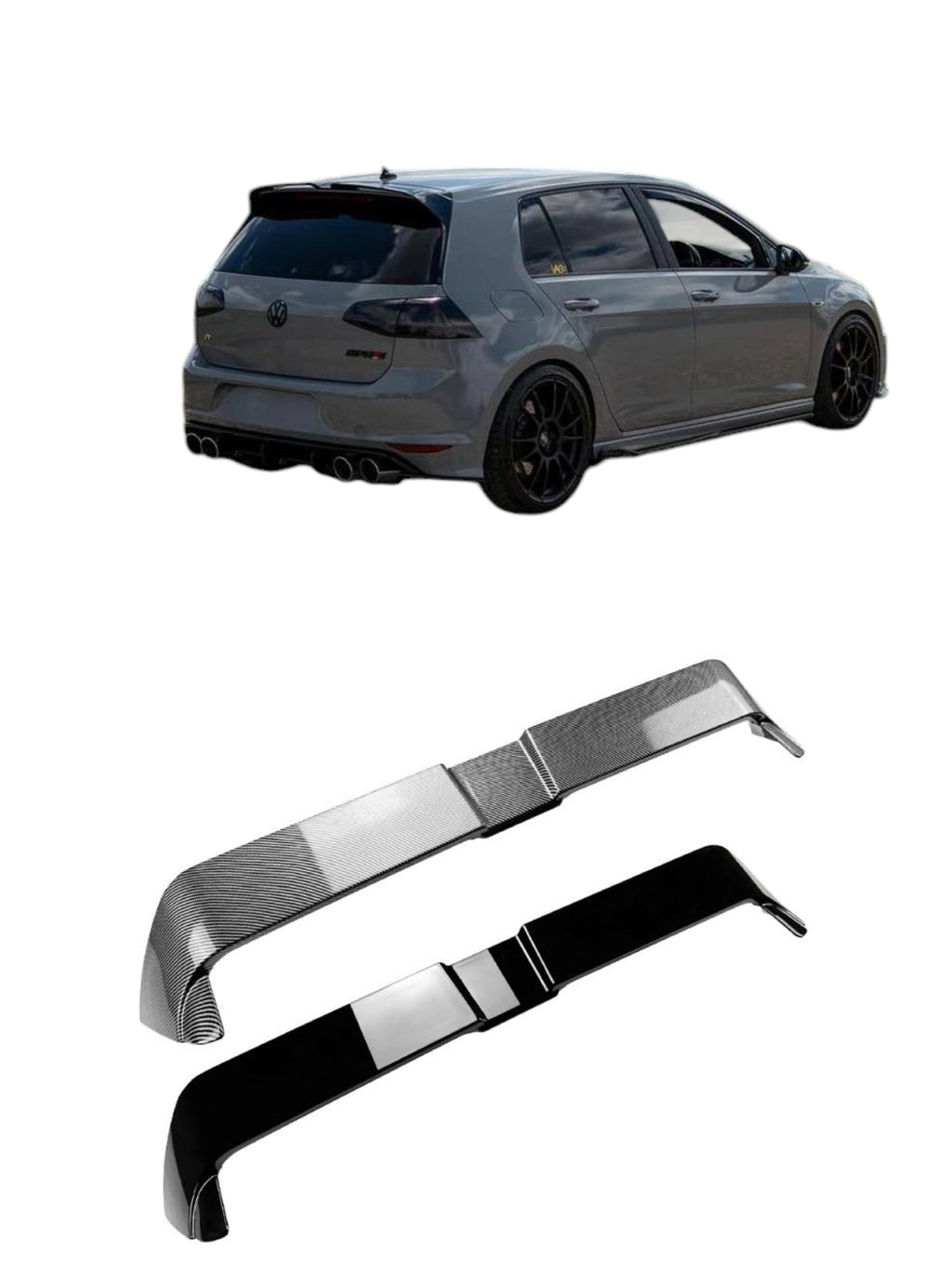 Oettinger Style Spoiler for VW Golf Mk7 / Mk7.5 TDI / TSI Base Model image 5
