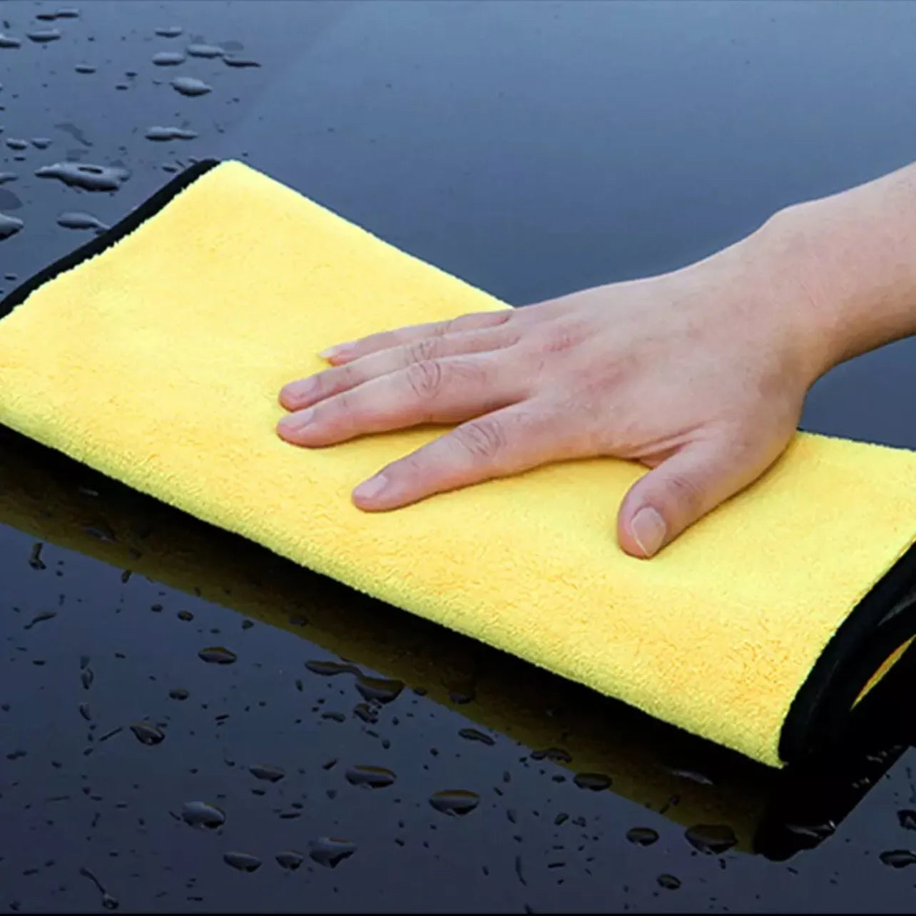 5PC 600GSM Premium Microfibre Car Detailing Cloths 60*30cm image 4