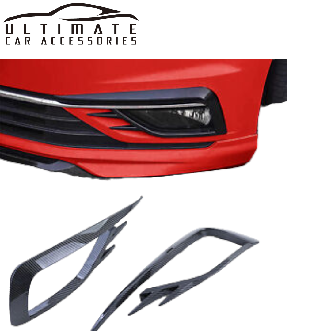 Fog Lights Frame Grille For VW Golf MK7.5 2018-2020 image 1