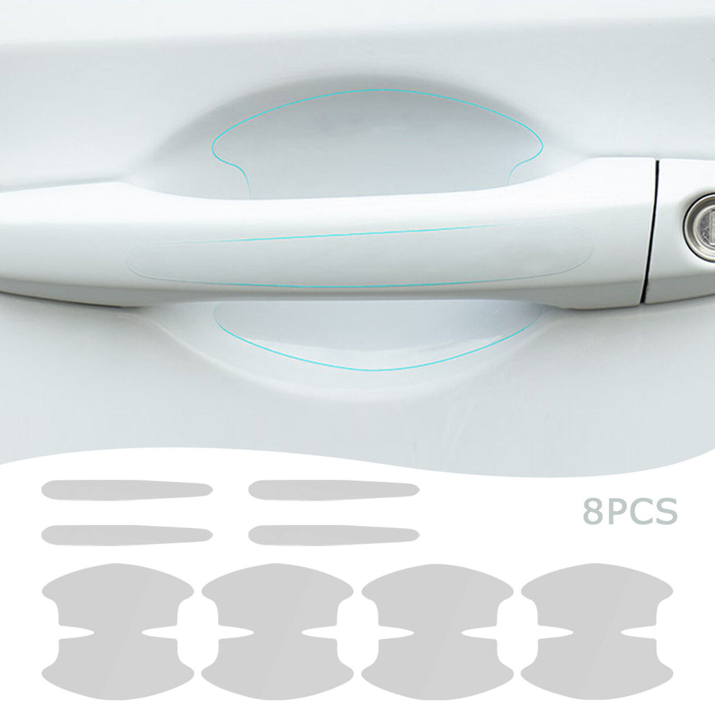 8PC Car Door Handle Anti-Scratch Sticker image 1