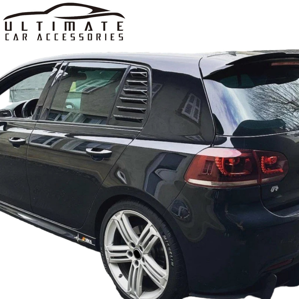 Window Louver For VW GOLF MK6 GTI R 2010 - 2014 image 1