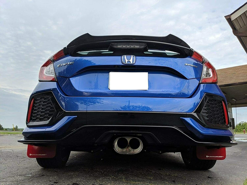 M4 Style Spoiler For Honda Civic Hatchback 17-21 image 2
