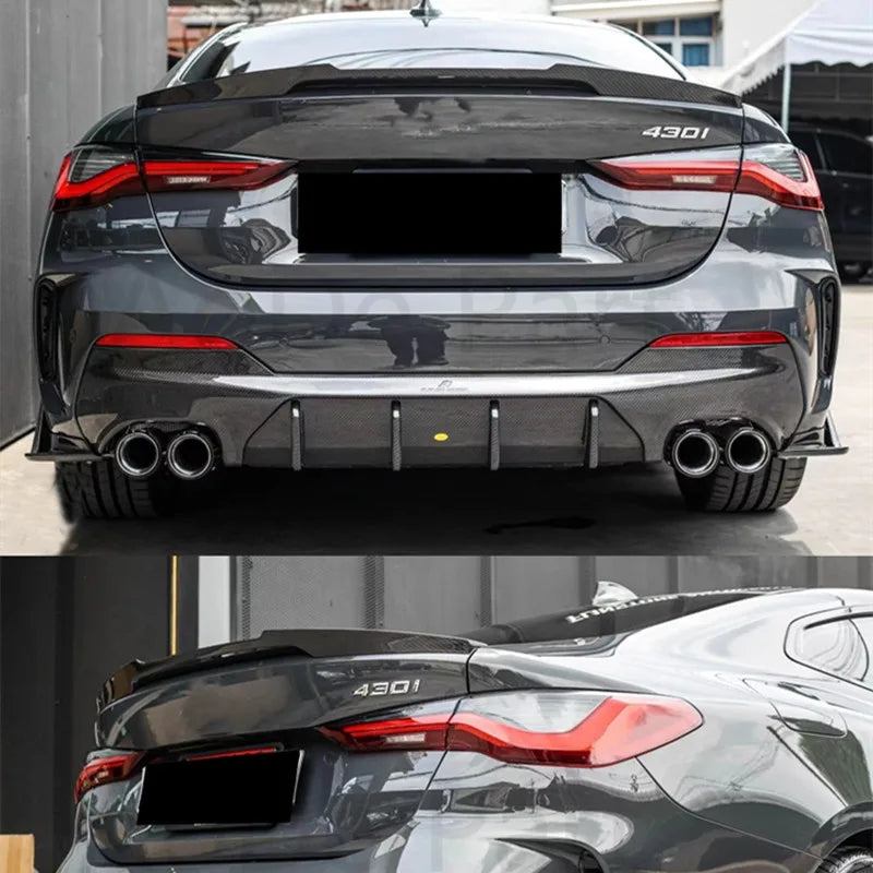 M4 Style Spoiler For BMW 4 Series Coupe G22 / M4 G82 21+ image 5