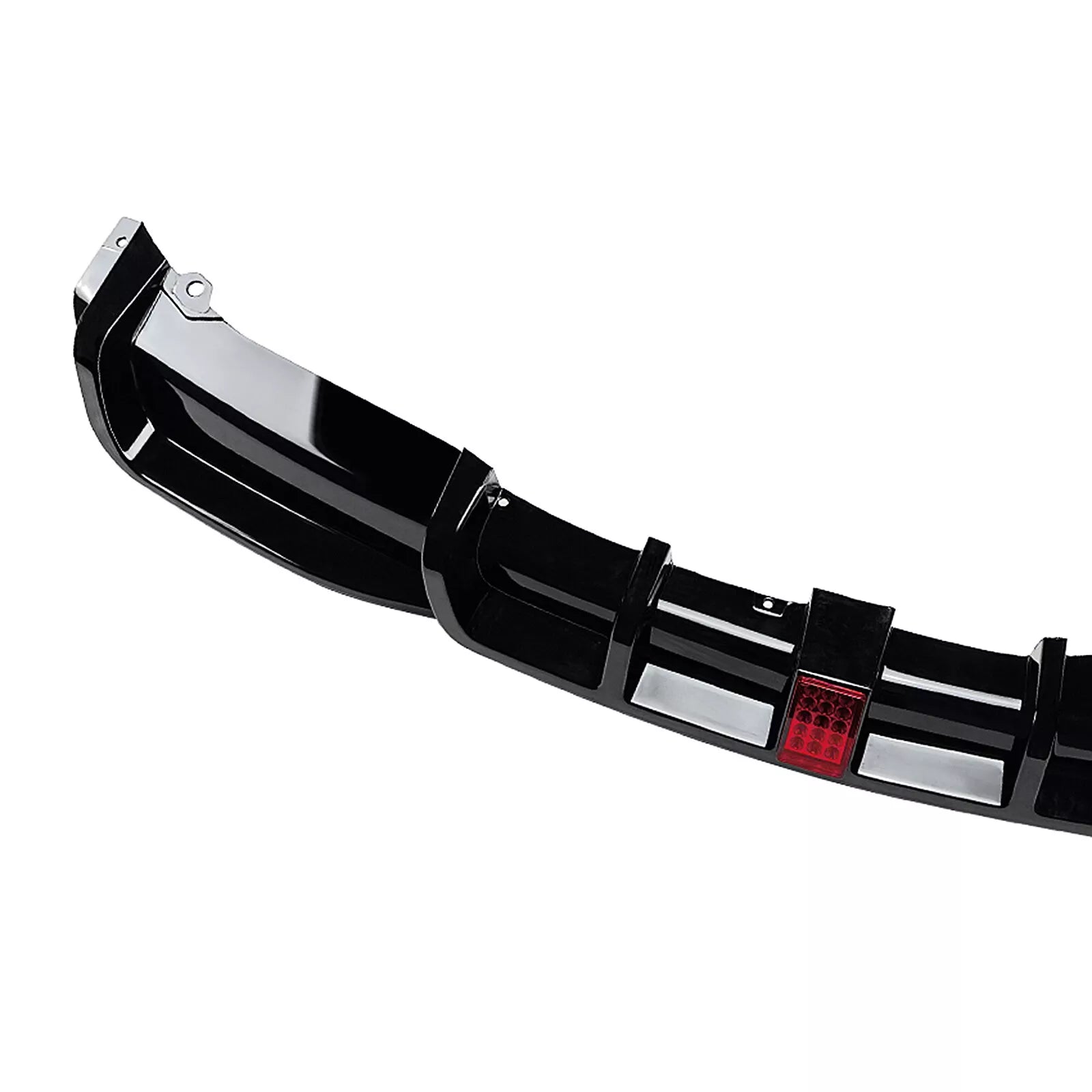 Rear Bumper Diffuser W/Light For BMW F30 3 Series M-Sport 13-19 image 4