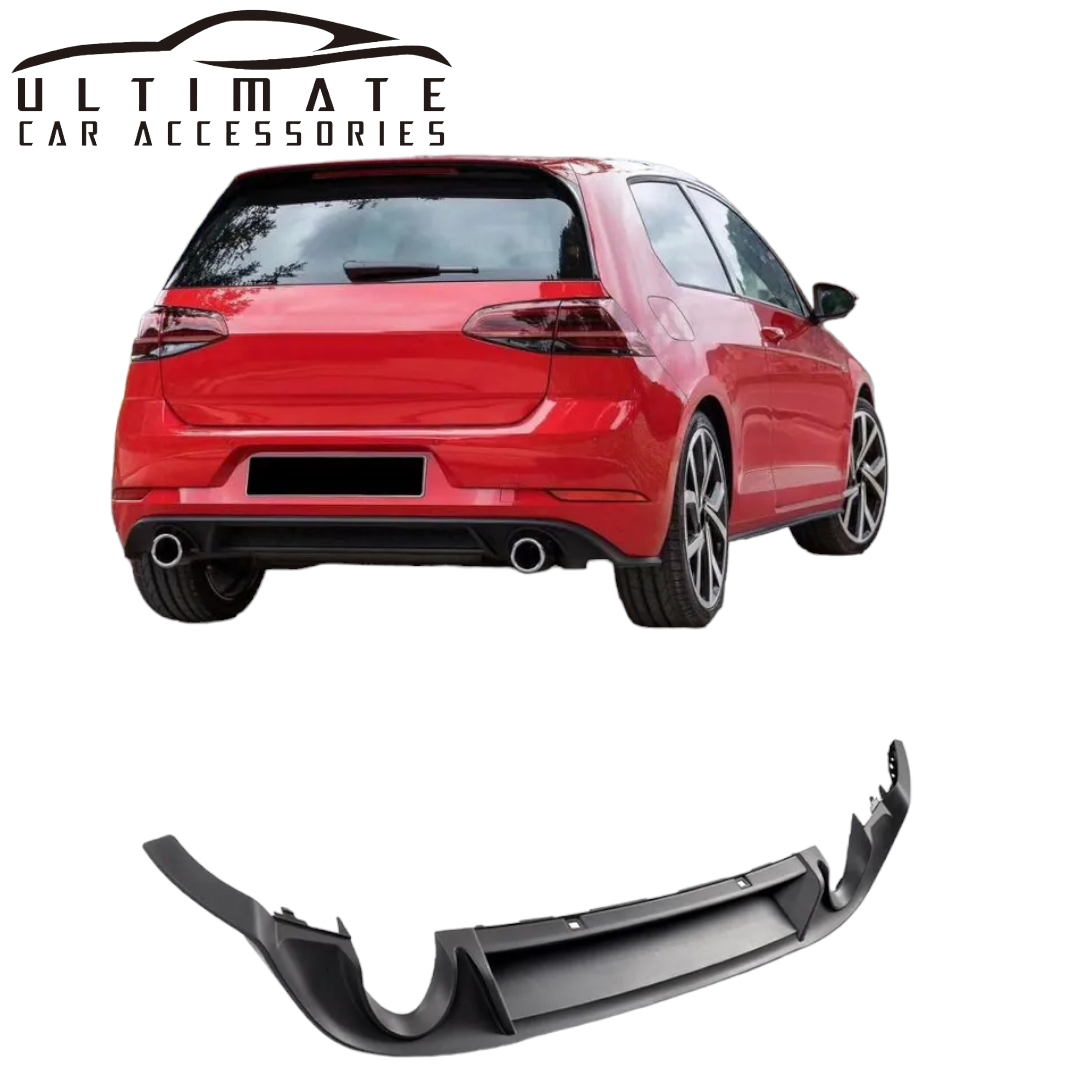Rear Diffuser For VW Golf MK7.5 / 7.5 GTI image 0