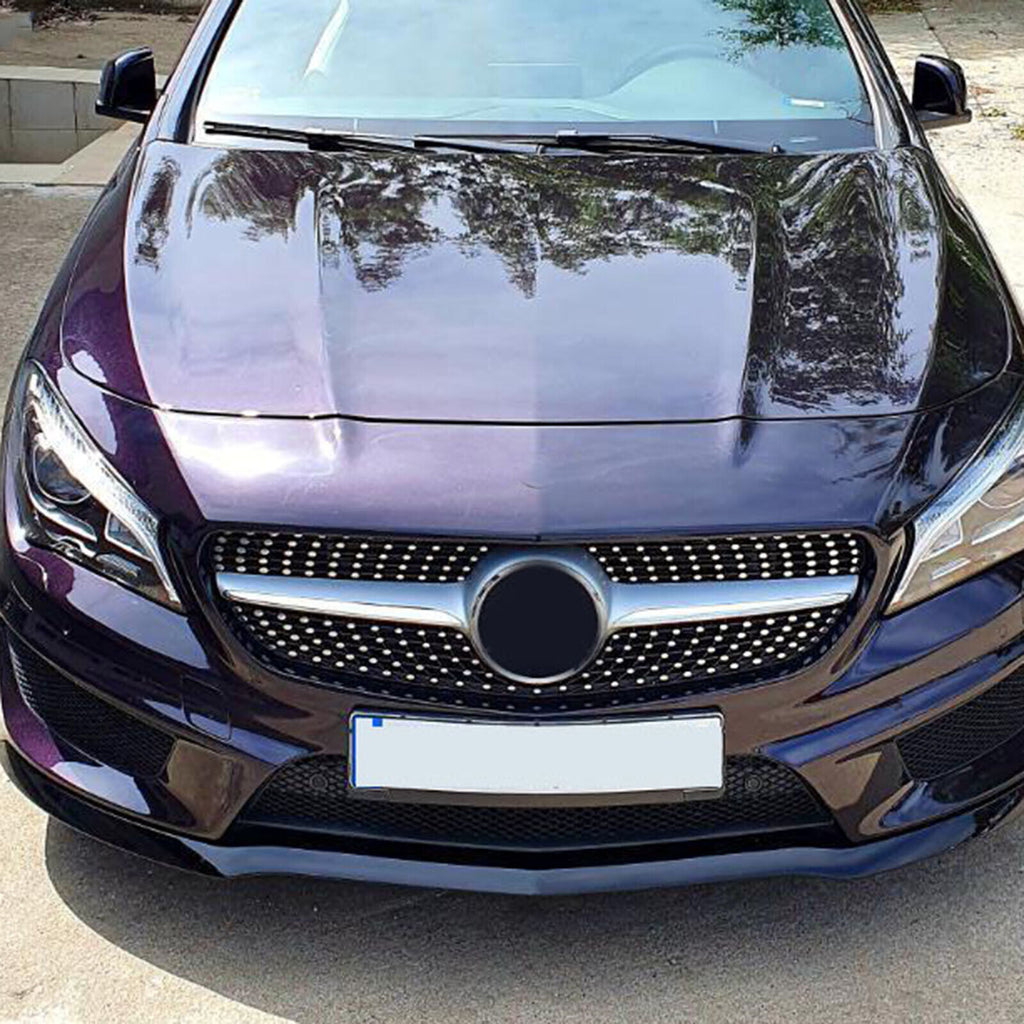 Diamond Front Grill For Mercedes CLA Class  W117 C117 2013 - 2019 image 6
