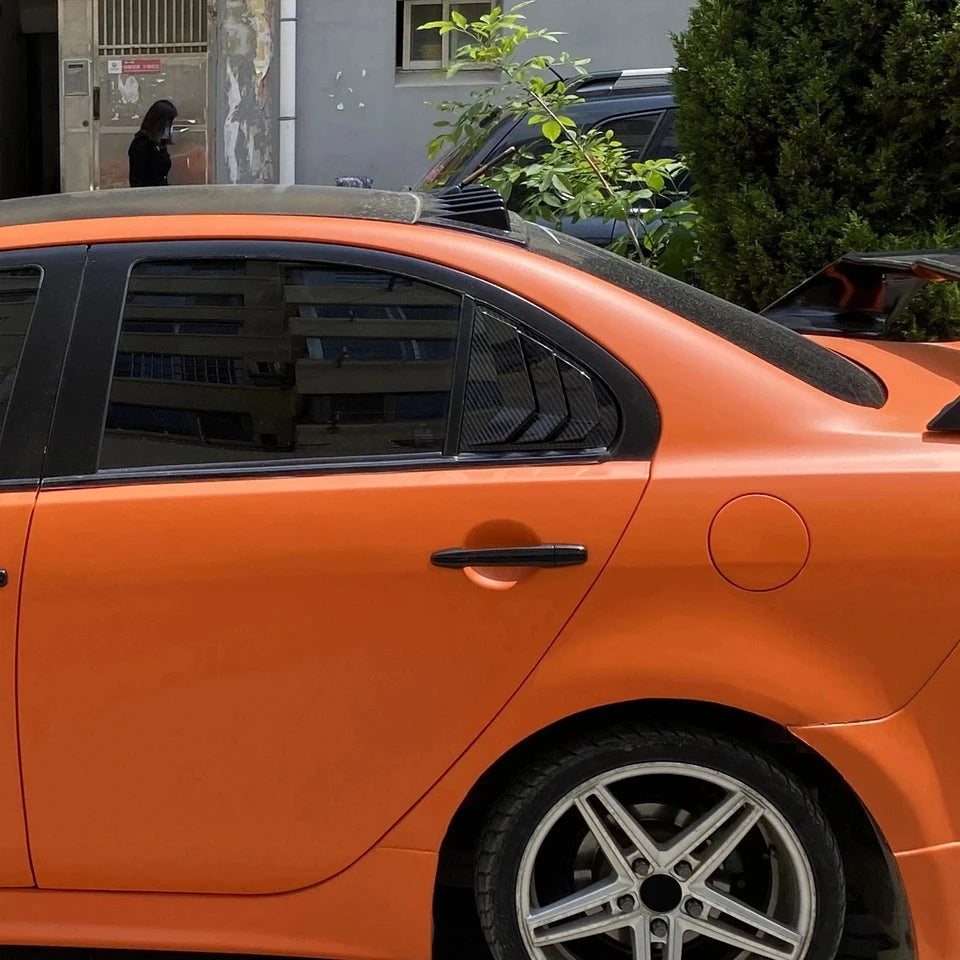 Window Louver For Mitsubishi Lancer EVO 2009-16 image 4