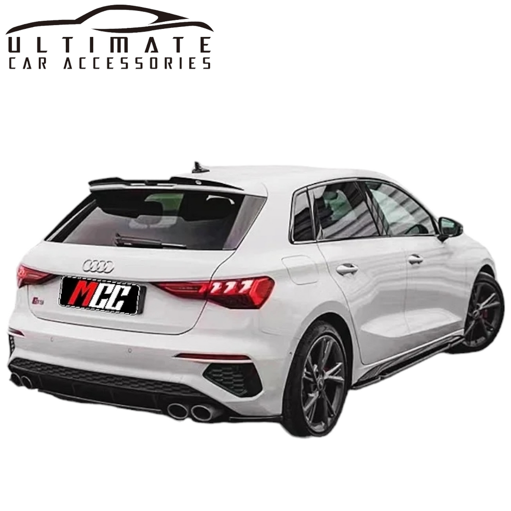 Spoiler Cap For V.2 Audi S3 8Y / A3 S-Line 8Y Sportback image 2