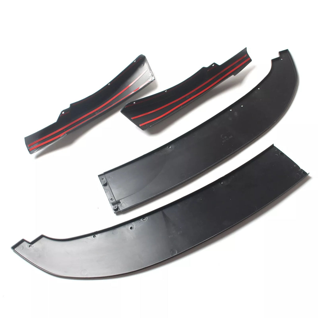 Front Bumper Lip Splitter For BMW 3 Series E90 E91 LCI M Sport 09-12 image 5