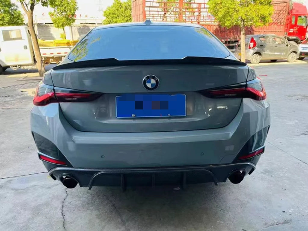 M4 Style Spoiler For BMW 4 Series G26 Gran Coupe 2021+ image 0