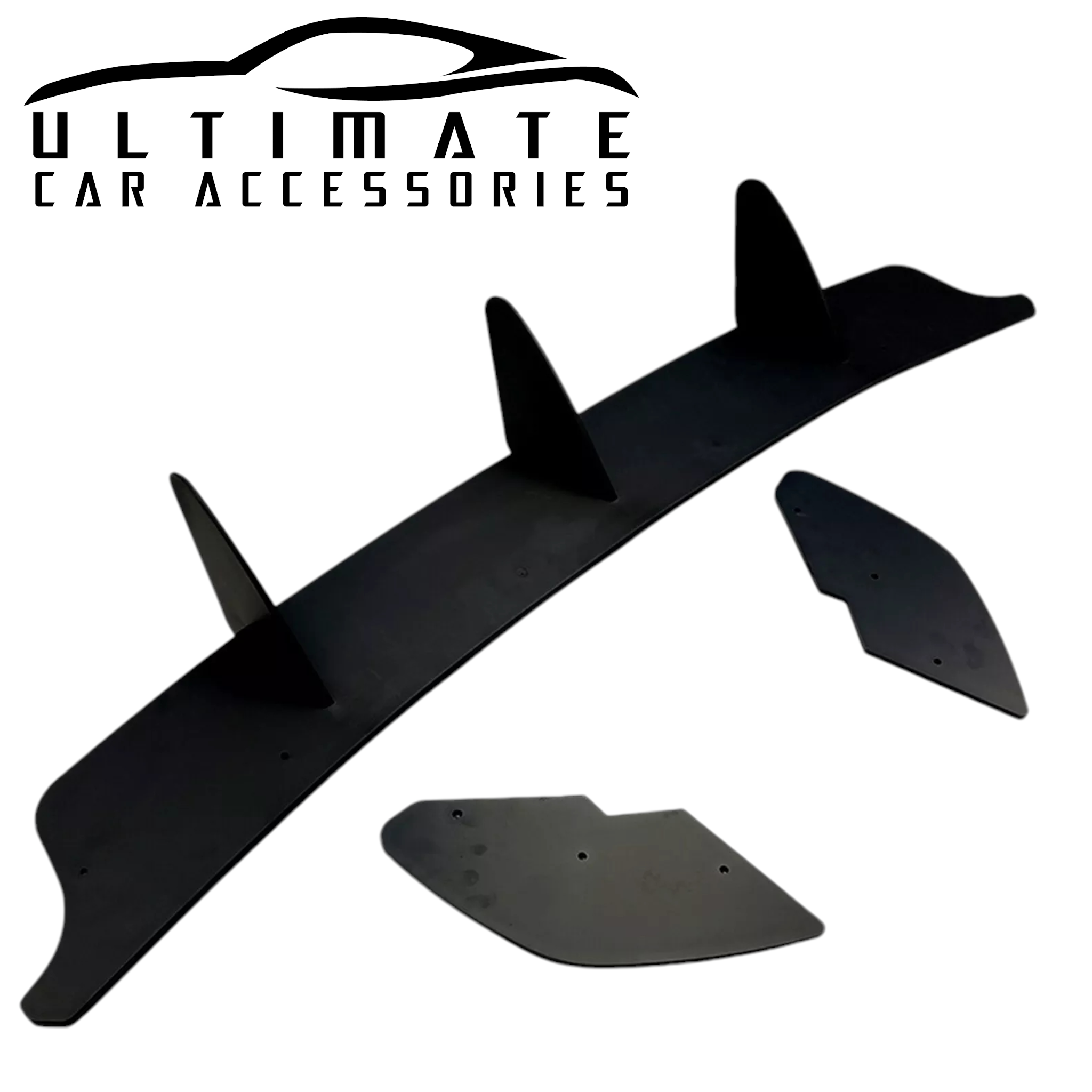 Rear Bumper Lip Diffuser For VW Golf Mk6 GTI image 0