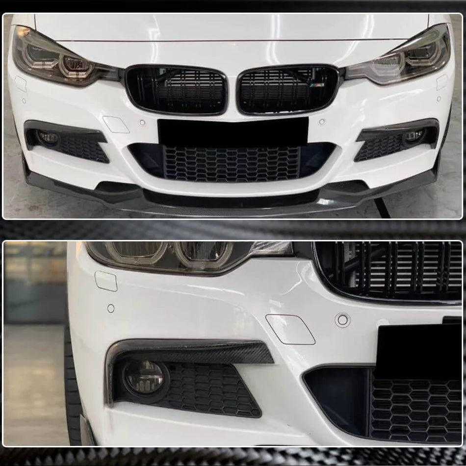 Fog light Frame Splitter For BMW 3 Series M Sport F30 F31 2012-2018 image 5