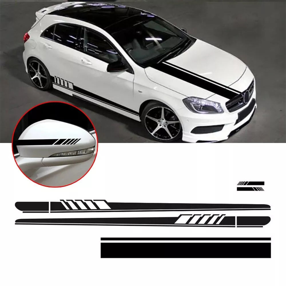 5PC Car Body Decal Vinyl Sticker image 0