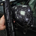 PET Gloss Forged Carbon Car Vinyl Film Sticker 152cm x 50cm image 0
