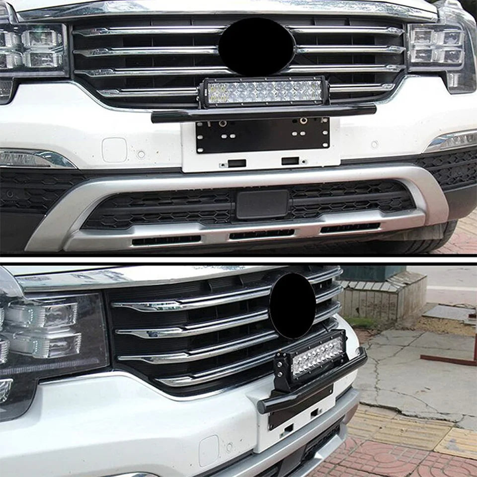 Number Plate Bullbar Frame For Driving Light Bar Mount Mounting Bracket image 5
