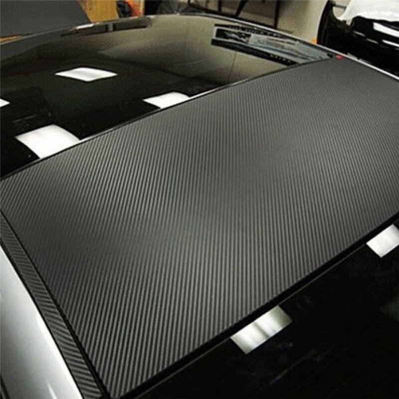 3D Carbon Fiber Car Vinyl Film Sticker 150CM x 60CM image 5