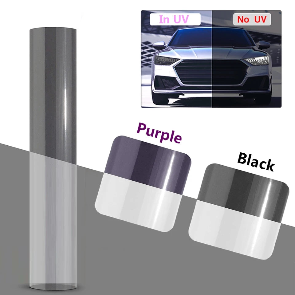 Colour Changing Headlight Tint Film  30CM x 150CM image 2