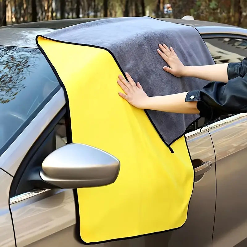 600GSM Premium Microfibre Car Detailing Cloths 160*60cm image 0