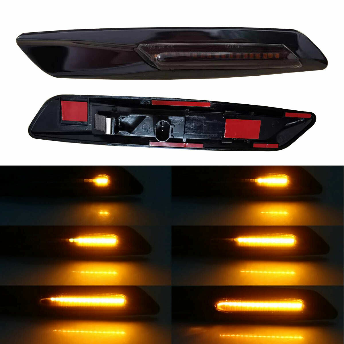 Led Fender Side Marker Light Turn Signal BMW E90/E60/E46/E81 image 3