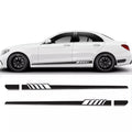 2PC Car Side Skirt Vinyl Decal Sticker image 0