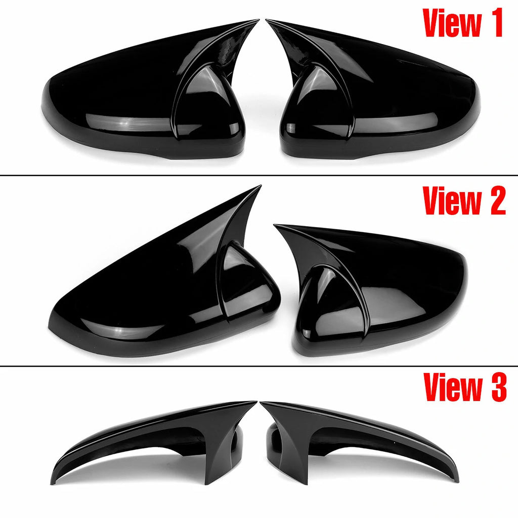 Side Mirror Covers Caps For VW Golf MK6 GTI  R TSI image 2