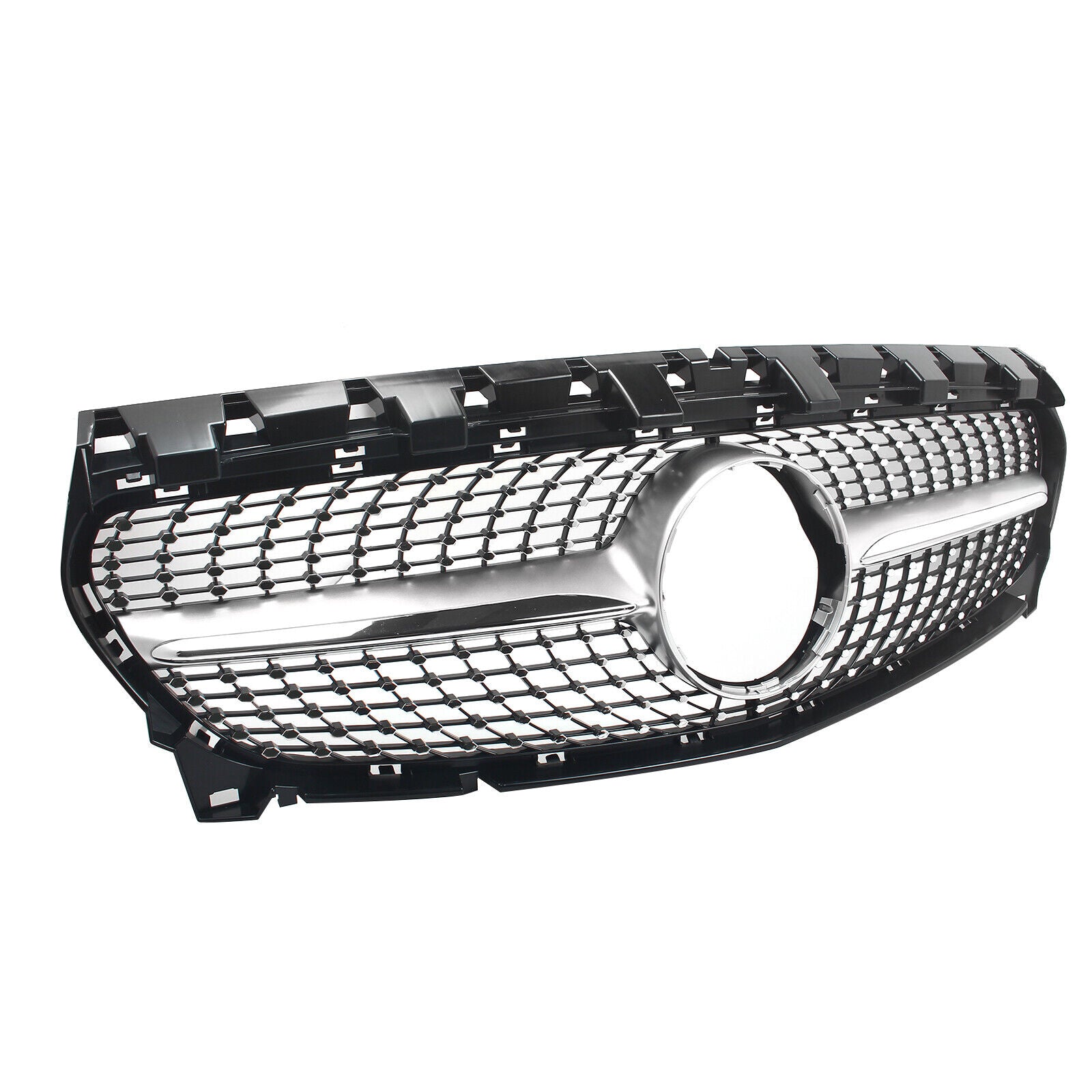 Diamond Front Grill For Mercedes CLA Class  W117 C117 2013 - 2019 image 4