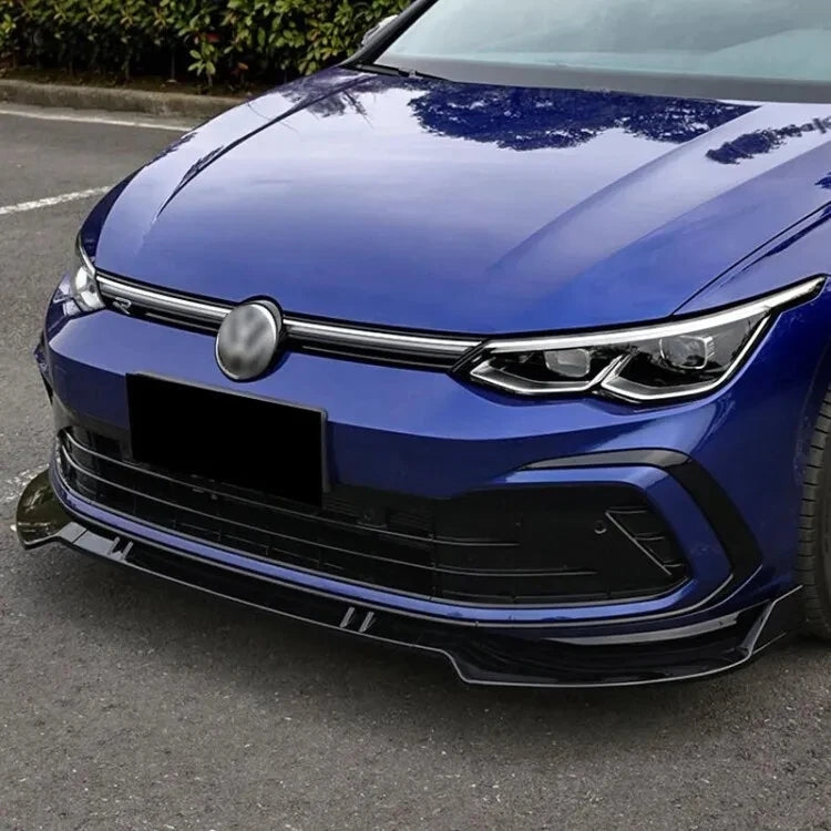 Front lip Splitter For VW Golf MK8 GTI / R 2020 - 2022 image 8