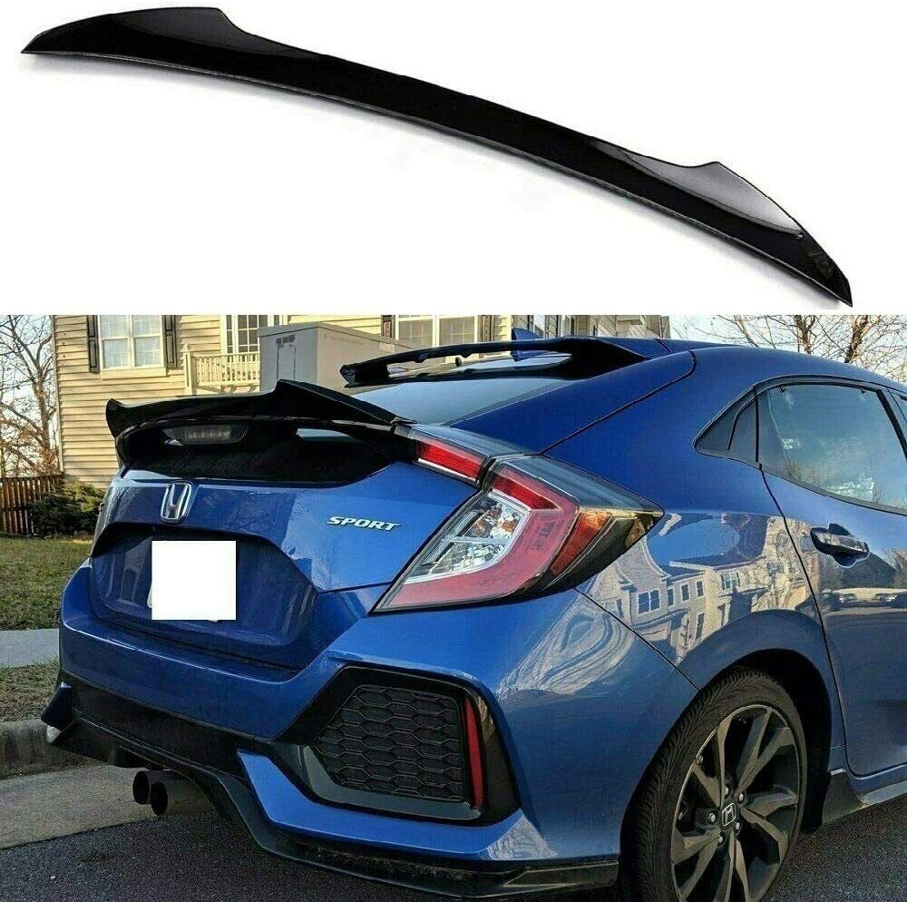 M4 Style Spoiler For Honda Civic Hatchback 17-21 image 0