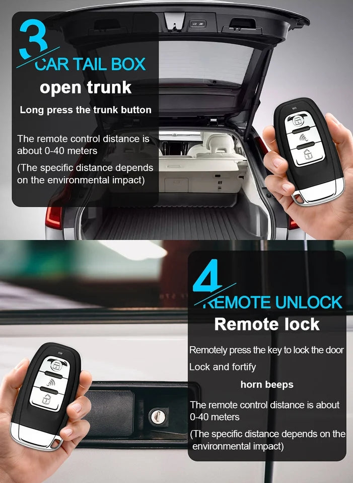 Car Keyless Entry Engine Start / Remote Start Kit image 6