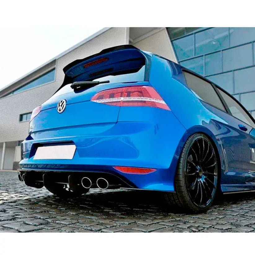 Rear Bumper Diffuser For VW Golf MK7 R image 2