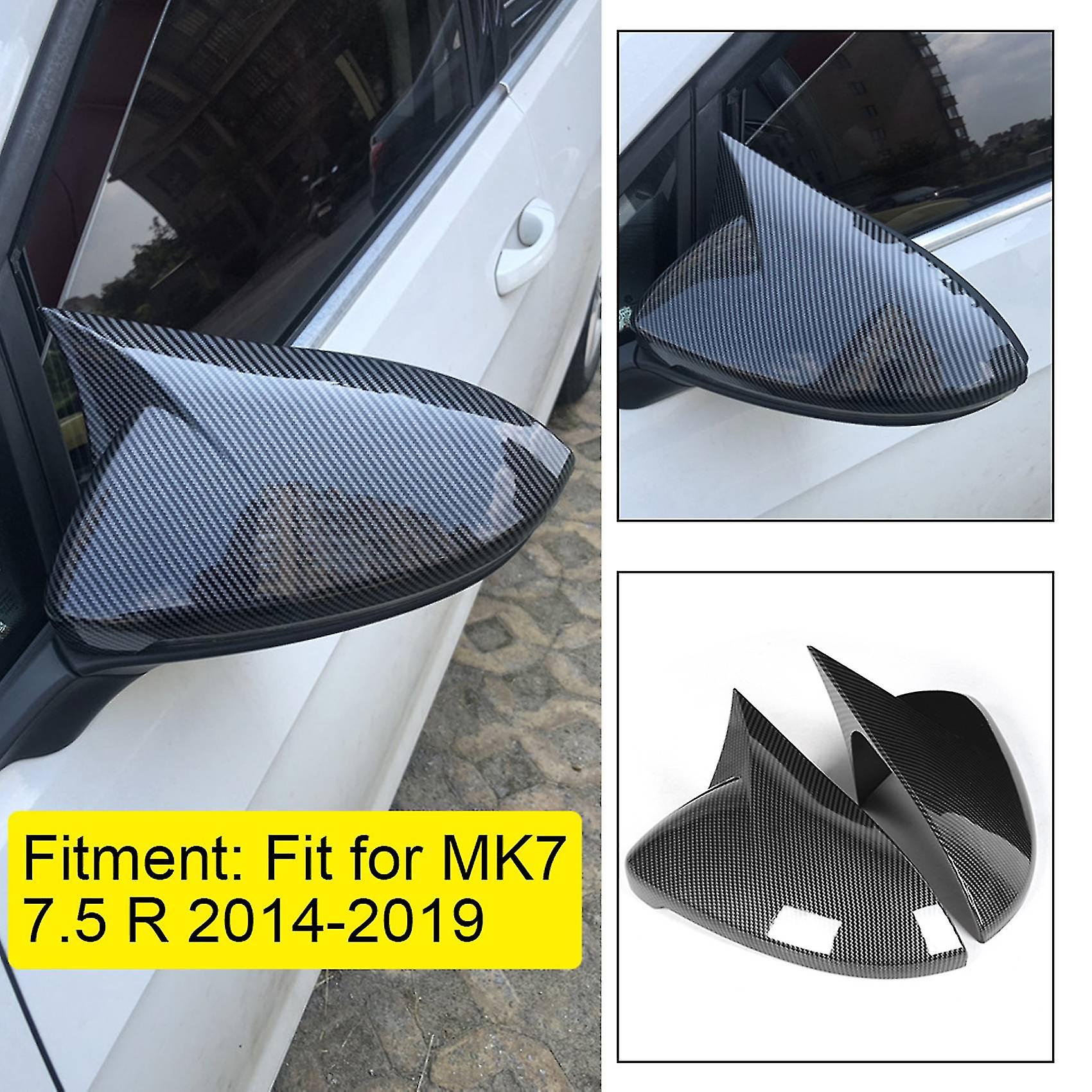 Mirror Cap For VW Golf MK7 MK7.5 GTI R TSI 2014-19 image 4