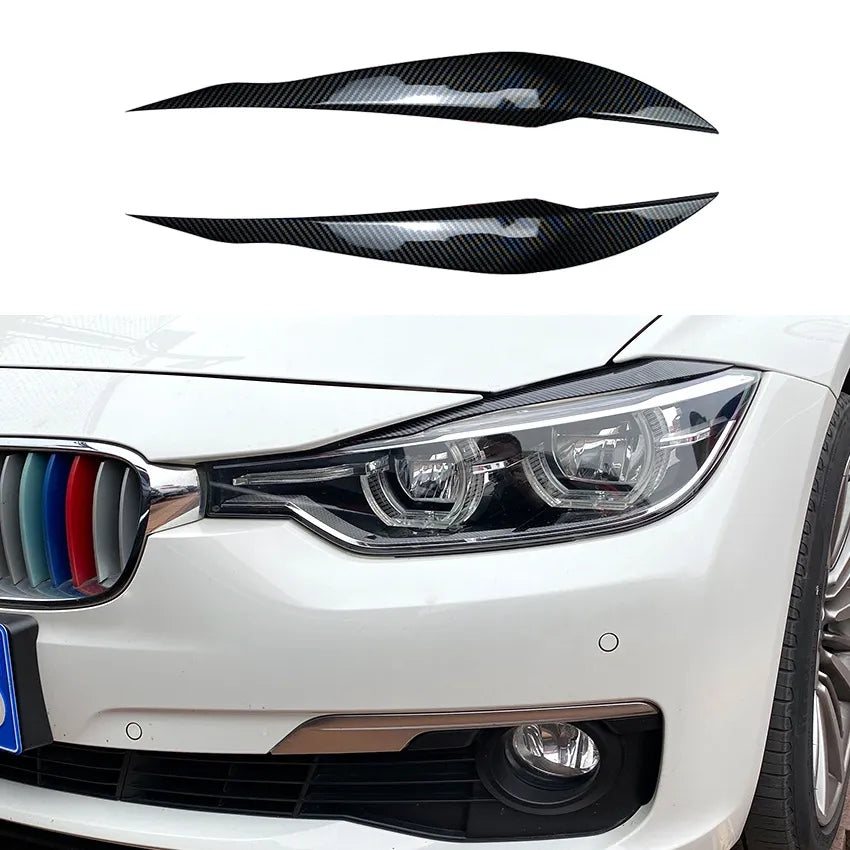 Headlight  Eyelid Cover For BMW 3 Series F30 F31 2012 - 2018 image 4