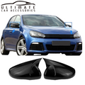 Side Mirror Covers Caps For VW Golf MK6 GTI  R TSI image 0