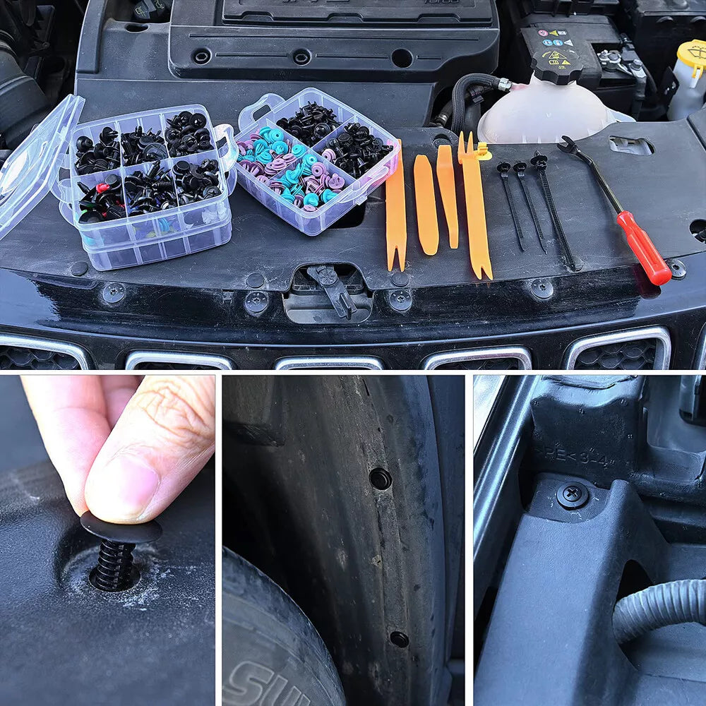 680PCS Car Retainer Clip & Fasteners Kit image 4