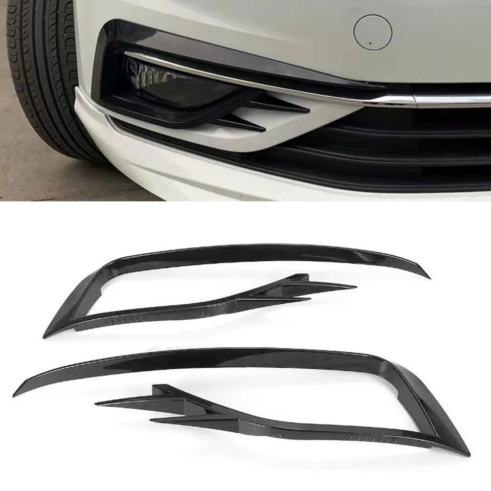 Fog Lights Frame Grille For VW Golf MK7.5 2018-2020 image 0