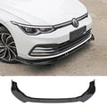 Front lip Splitter For VW Golf MK8 GTI / R 2020 - 2022 image 0
