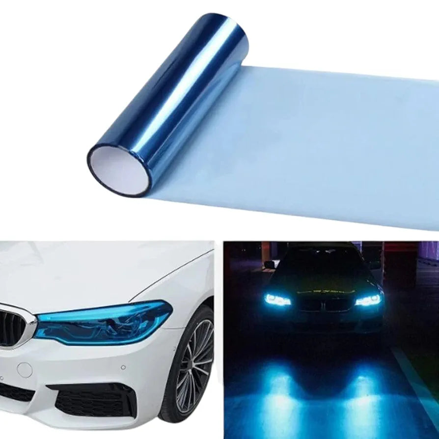Car headlight tint film vinly wrap 180CM x 40CM image 13