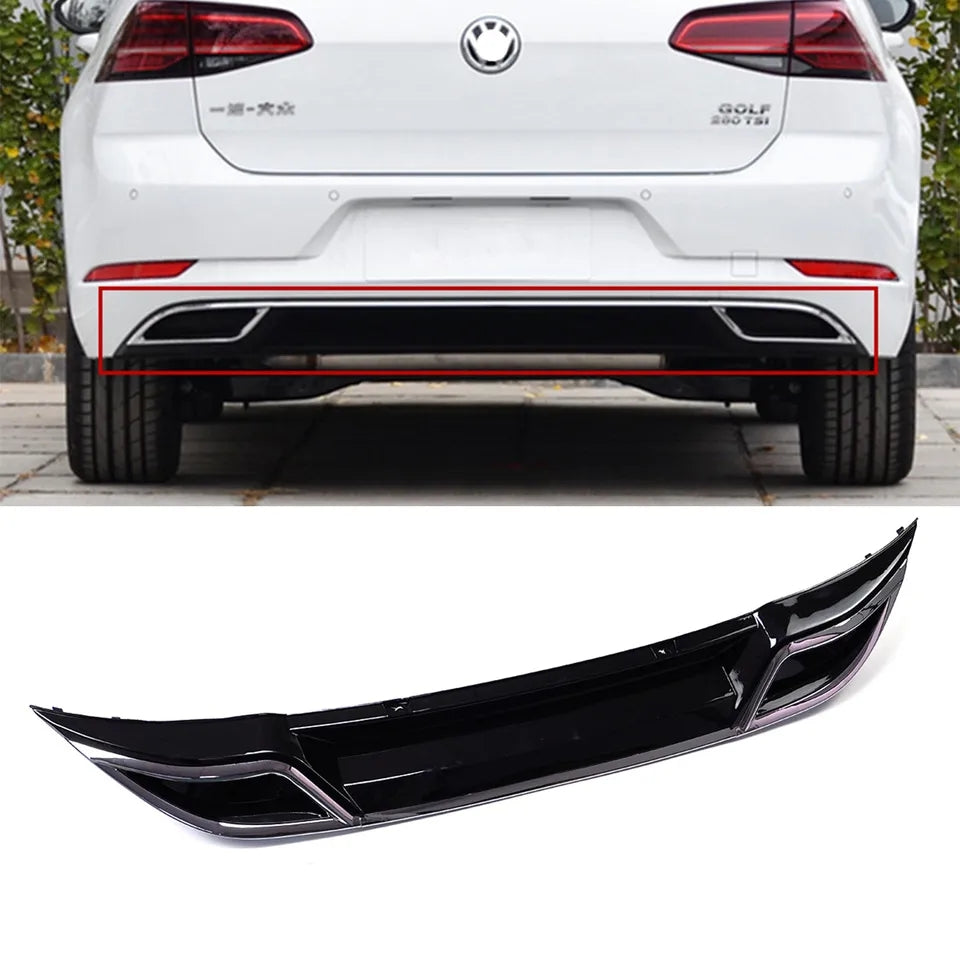 Rear Diffuser For VW Polo Mk6 2018+ image 0