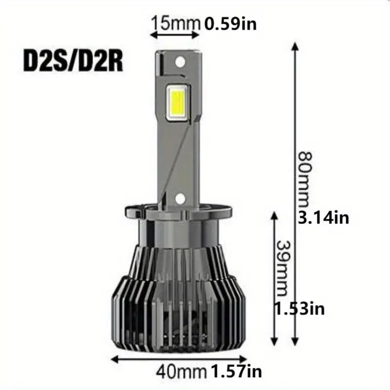 D1S D2S D3S D4S LED Headlight Bulbs kits image 5