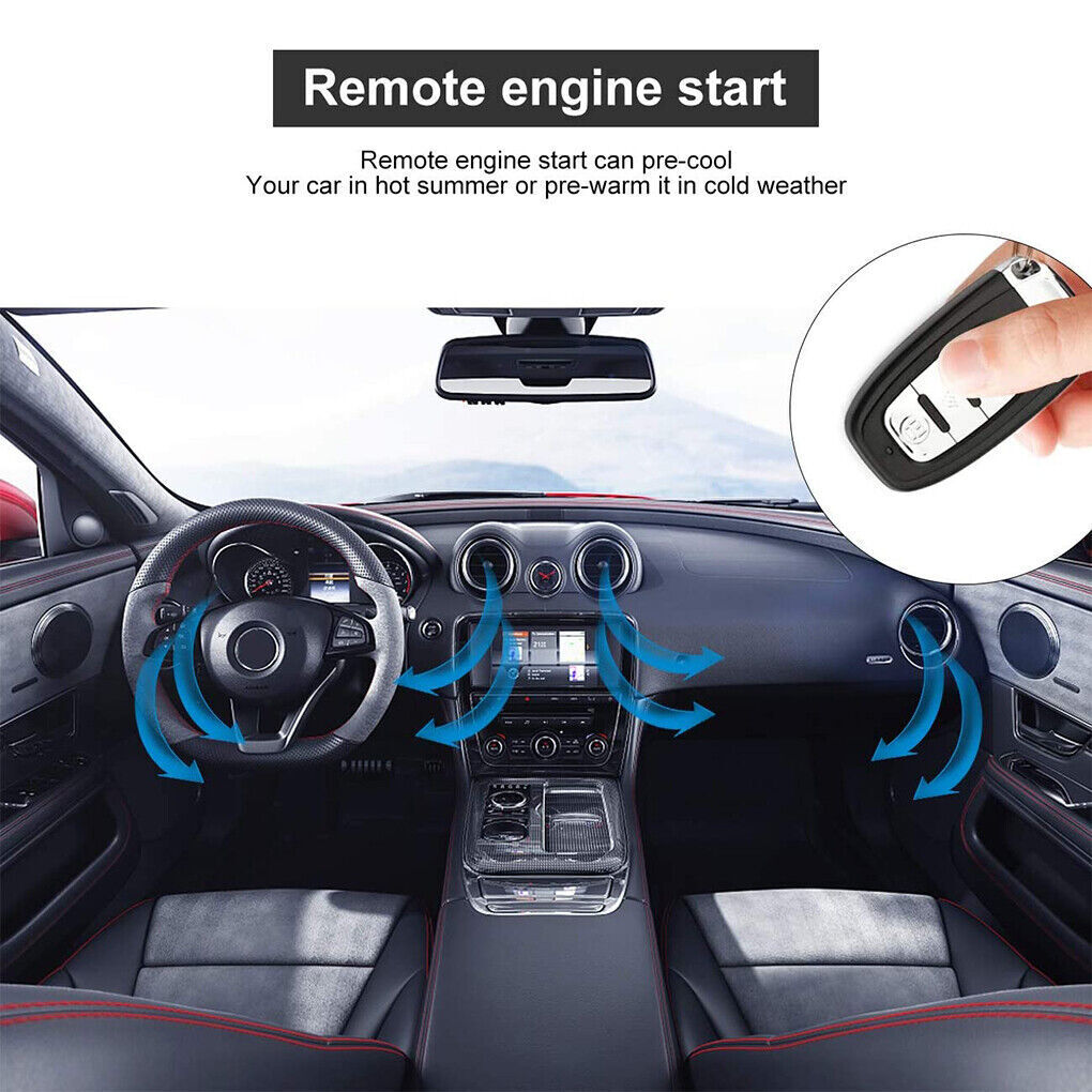 Car Keyless Entry Engine Start / Remote Start Kit image 4