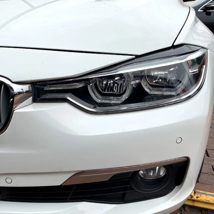 Headlight  Eyelid Cover For BMW 3 Series F30 F31 2012 - 2018 image 1