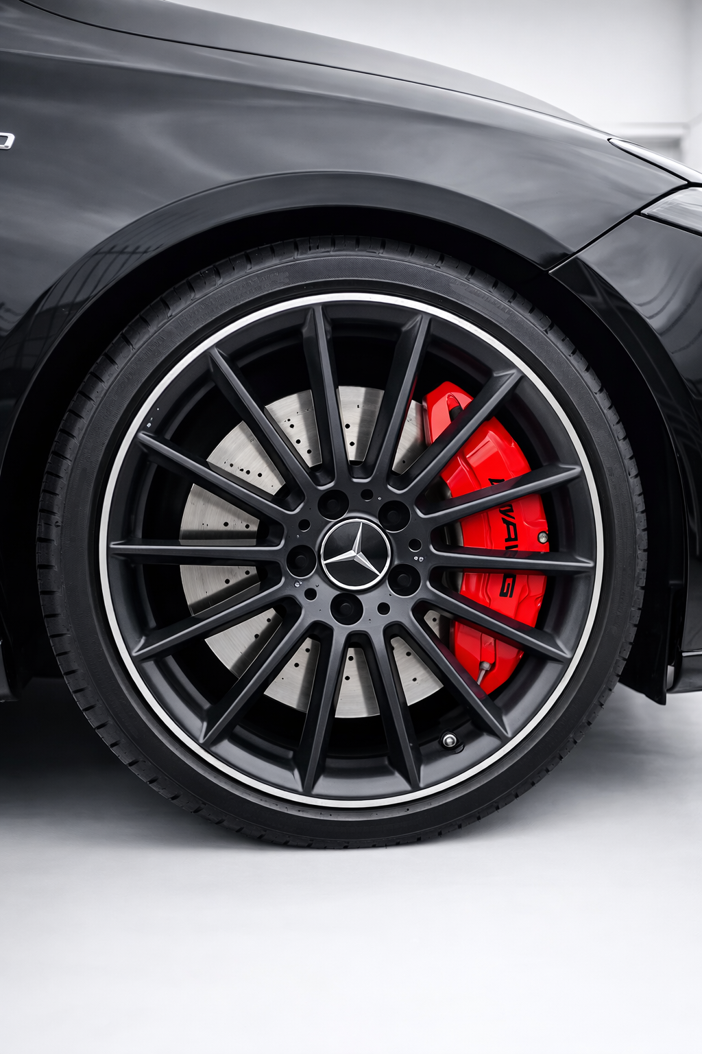 Candy Red brake caliper covers