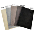 VM Parts Premium Suede Wrap – 5 Colour Sample Pack (10cm × 15cm)