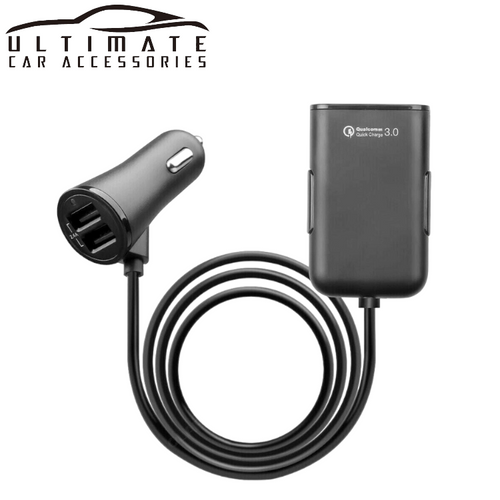 4 In 1 Car USB Charger image 1
