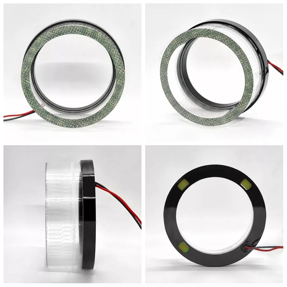 3-Inch 5D RGB Car Halo Ring Light App Control image 6