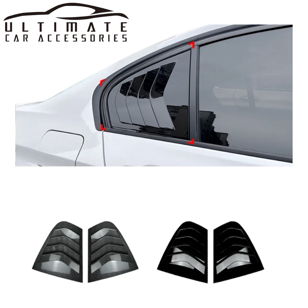 Rear Side Window Louver For BMW 3 series F30 M Sport 2013 - 2019 image 0