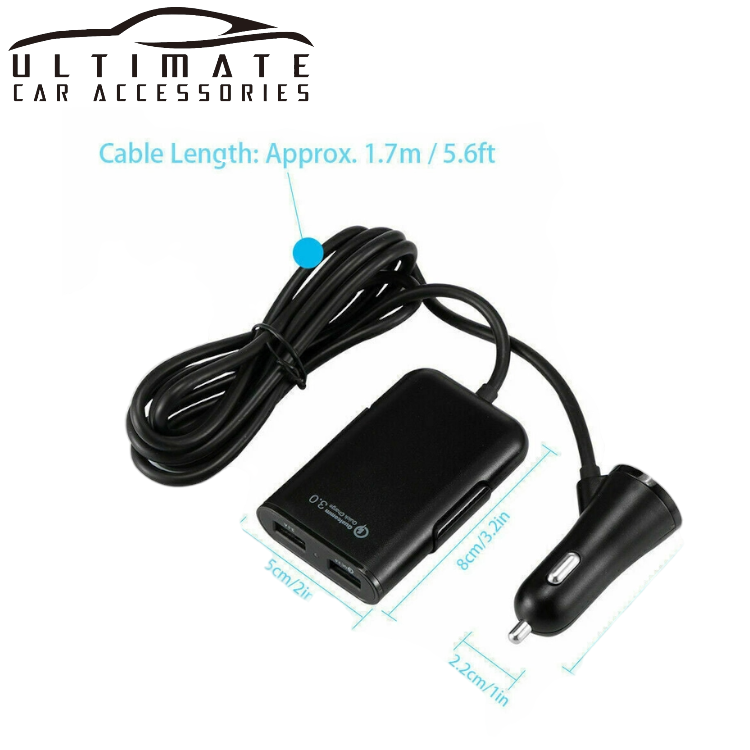 4 In 1 Car USB Charger image 5