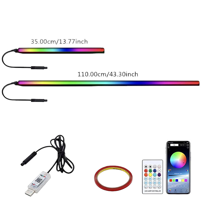 2-in-1 Car Ambient Light with App Control