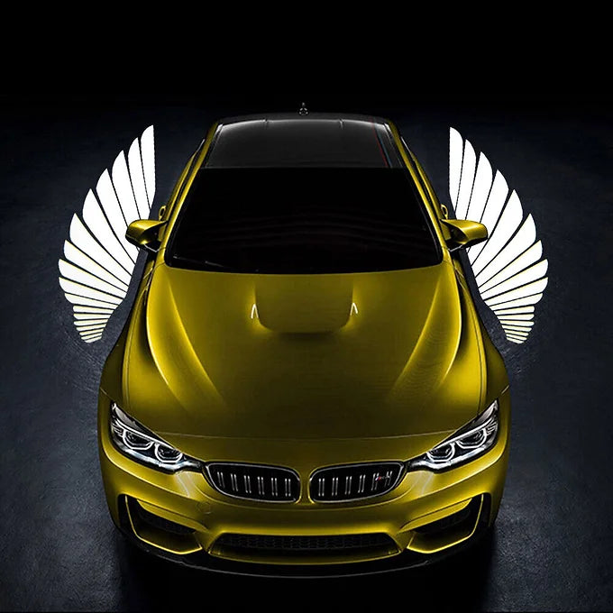 Car Side View Mirror Angle Wing Welcome Led  Light