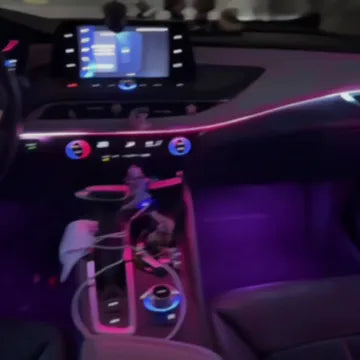 6 in 1 Car RGB Ambient light kit App Control